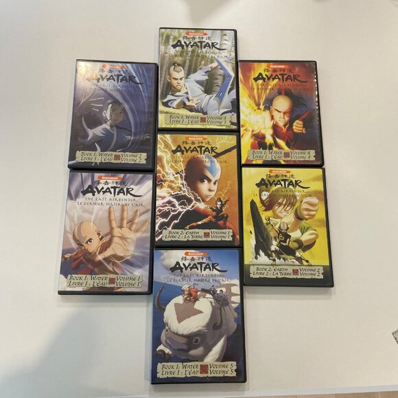 Avatar: The Last Airbender 1 & 2 DVD Set Water & Earth Volumes 1-5 Multilingual - Picture 3 of 9